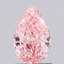 1.05 Ct. Fancy Vivid Pink Pear Lab Grown Diamond