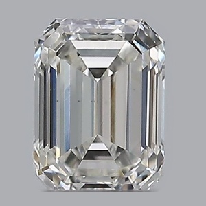 Emerald diamond — real photo