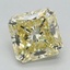 2.14 Ct. Fancy Yellow Radiant Lab Grown Diamond