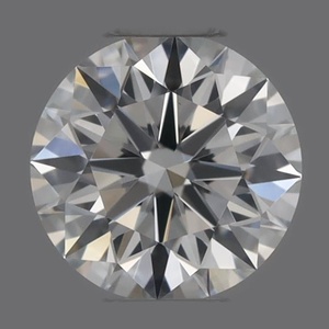 Round diamond — real photo