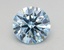 1.70 Ct. Fancy Intense Blue Round Lab Grown Diamond