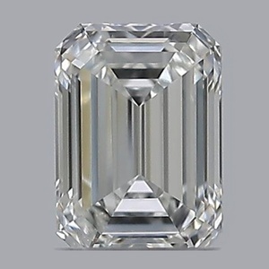 Emerald diamond — real photo