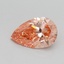 0.70 Ct. Fancy Intense Pink Pear Lab Grown Diamond