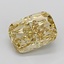 3.96 Ct. Fancy Intense Yellow Cushion Lab Grown Diamond