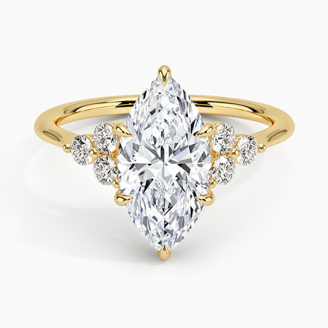 18K Yellow Gold Luxe Melody Diamond Ring (1/5 ct. tw.)