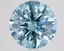 3.09 Ct. Fancy Vivid Blue Round Lab Grown Diamond
