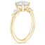 18K Yellow Gold Luxe Cometa Three Stone Diamond Ring (1/3 ct. tw.), smallside view