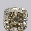 0.74 Ct. Fancy Greyish Yellow Cushion Lab Grown Diamond
