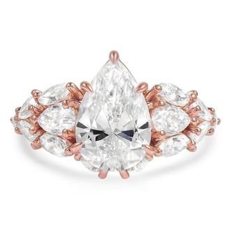 Custom Bouquet of Diamonds Matched Set