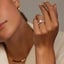 18K White Gold Versailles Hidden Halo Diamond Ring, smalladditional view 2