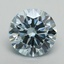 5.02 Ct. Fancy Intense Blue Round Lab Grown Diamond