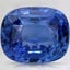 10.6x8.7mm Blue Cushion Sapphire