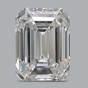 Emerald diamond — real photo