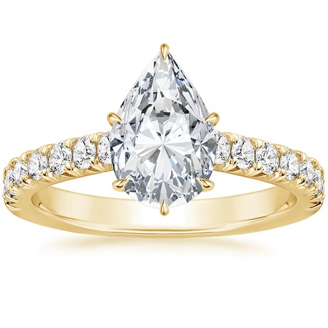 18K Yellow Gold Sienna Diamond Bridal Set (7/8 ct. tw.)
