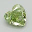 0.71 Ct. Fancy Green Heart Lab Grown Diamond