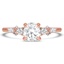 Custom Floral Cluster Diamond Ring