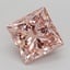 2.08 Ct. Fancy Intense Pink Princess Lab Grown Diamond