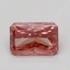 2.10 Ct. Fancy Vivid Pink Radiant Lab Grown Diamond