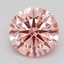 1.32 Ct. Fancy Vivid  Pink Round Lab Grown Diamond