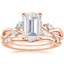 14KR Moissanite Willow Bridal Set (1/4 ct. tw.), smalltop view