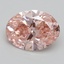 1.99 Ct. Fancy Vivid Pink Oval Lab Grown Diamond