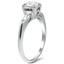 The Karna Ring, smalltop view on a hand