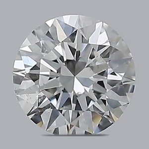 Round diamond — real photo
