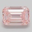 10.09 Ct. Fancy Intense  Pink Emerald Lab Grown Diamond