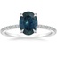 18K White Gold Demi Three-Quarter Coverage Diamond Ring (1/3 ct. tw.), smalltop view