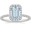 18K White Gold Waverly Halo Diamond Ring (1/2 ct. tw.), smalltop view