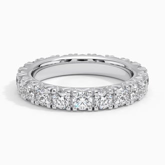 French Pavé Eternity Lab Diamond Ring (2 ct. tw.)