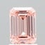 1.50 Ct. Fancy Vivid Pink Emerald Lab Grown Diamond