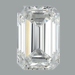 Emerald diamond — real photo