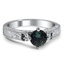Custom Compass Point Vintage-Inspired Ring