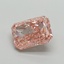 6.03 Ct. Fancy Vivid Pink Radiant Lab Grown Diamond