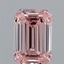 1.25 Ct. Fancy Intense Pink Emerald Lab Grown Diamond