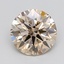 0.57 Ct. Light  Brown Round Lab Grown Diamond