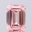 2.10 Ct. Fancy Intense Pink Emerald Lab Grown Diamond