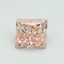 5.01 Ct. Fancy Vivid Pink Princess Lab Grown Diamond