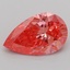 2.02 Ct. Fancy Vivid Pink Pear Lab Grown Diamond