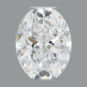 Oval diamond — real photo