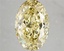 7.06 Ct. Fancy Vivid Yellow Oval Lab Grown Diamond