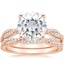 14KR Moissanite Petite Luxe Twisted Vine Bridal Set (1/2 ct. tw.), smalltop view