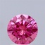 1.5 Ct. Fancy Vivid Pink Round Lab Grown Diamond