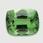 7.4x5.9mm Unheated Green  Cushion   Tourmaline