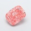 2.96 Ct. Fancy Vivid  Pink Cushion Lab Grown Diamond
