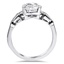 The Evaline Ring, smallside view