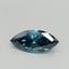 0.50 Ct. Fancy Vivid Greenish Blue Marquise Lab Grown Diamond
