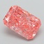 2.52 Ct. Fancy Vivid Pink Radiant Lab Grown Diamond