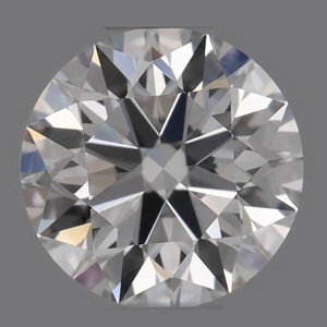 Round diamond — real photo